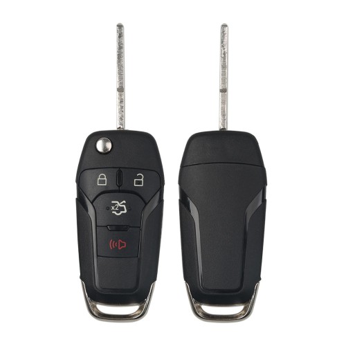 3+1 Button Flip Key for Ford FCC ID: N5F-A08TAA 315Mhz 5PCS