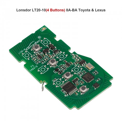 Lonsdor LT20-10(4 Buttons)  8A-BA Toyota & Lexus