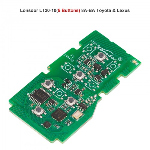 Lonsdor LT20-10(5 Buttons)  8A-BA Toyota & Lexus