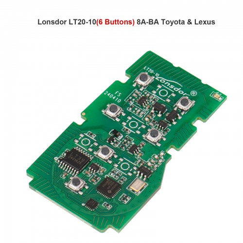 Lonsdor LT20-10(6 Buttons)  8A-BA Toyota & Lexus