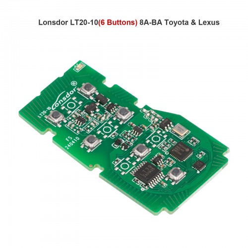 Lonsdor LT20-10(6 Buttons)  8A-BA Toyota & Lexus
