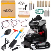 2M2 TANK 2 Pro CNC Key Cutting Machine Add House Keys Mul-T-lock, Dimple, Multi-point Keys with Protective Shell Mobile APP Control
